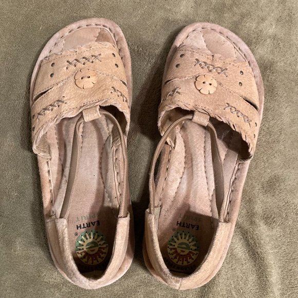 EUC Vintage Earth Spirit Kalei2 Leather Sandals Size 8.5W - Picture 5 of 13
